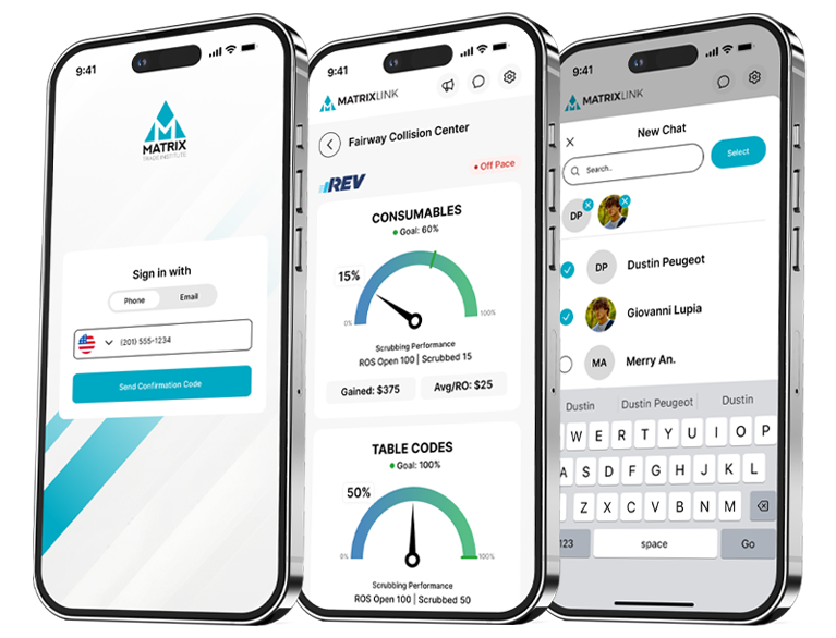 user interface of the application for mobile-first LMS